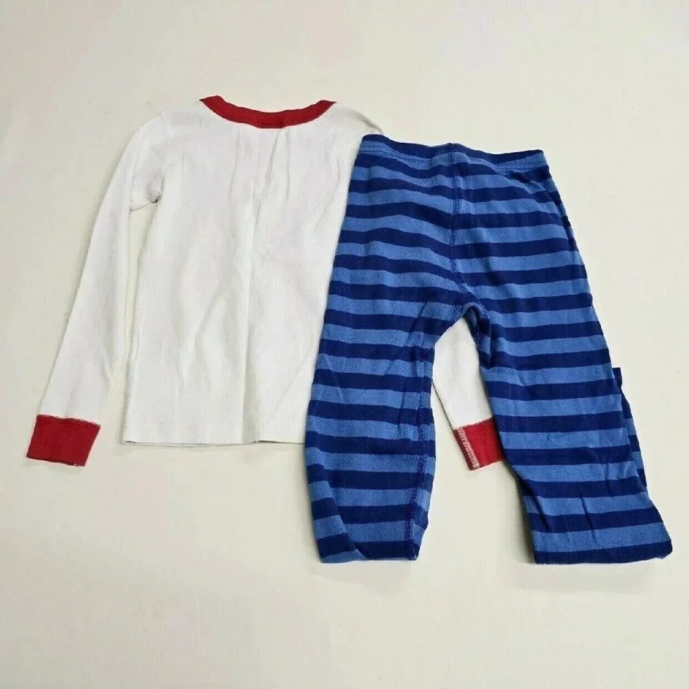 Hanna Andersson Vader Long Johns | 6/7 Kids Pajama Set Organic